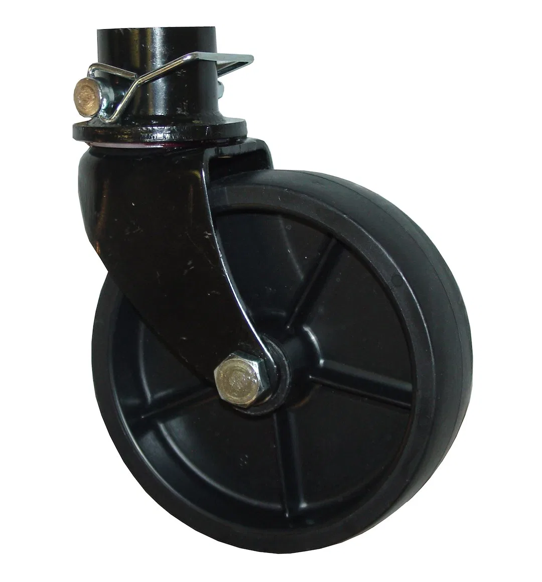 29036B – BAL NORCO Trailer Tongue Jack Caster, Fits 1000 Pound Jack With 2 Inch Round Inner Tube 6 Inch Wheel Diamete...
